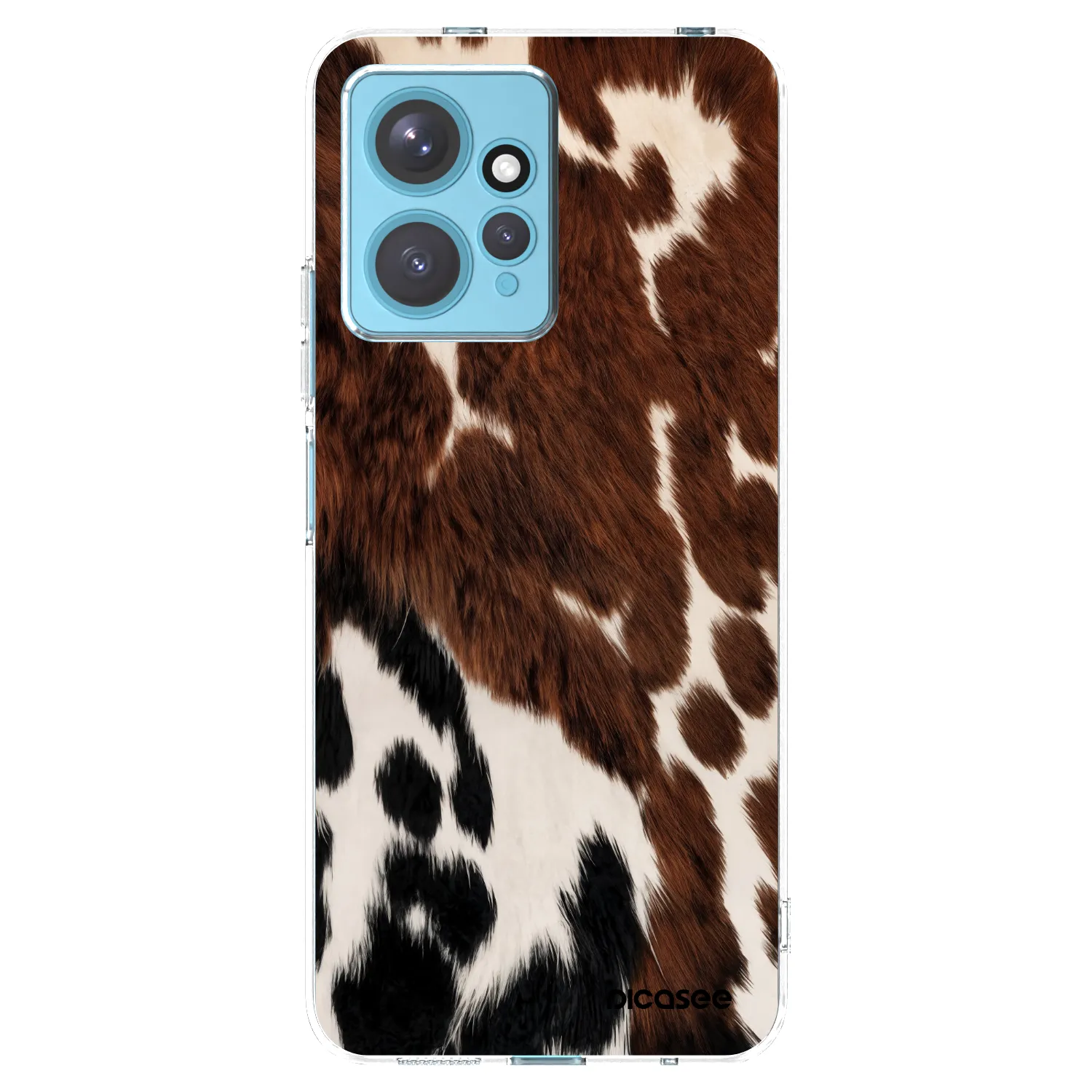 Picasee silikonowe przeźroczyste etui na Xiaomi Redmi Note 12 4G - Rust