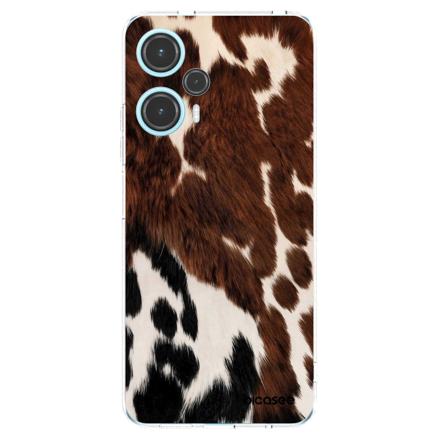 Picasee silikonowe przeźroczyste etui na Xiaomi Poco F5 - Rust