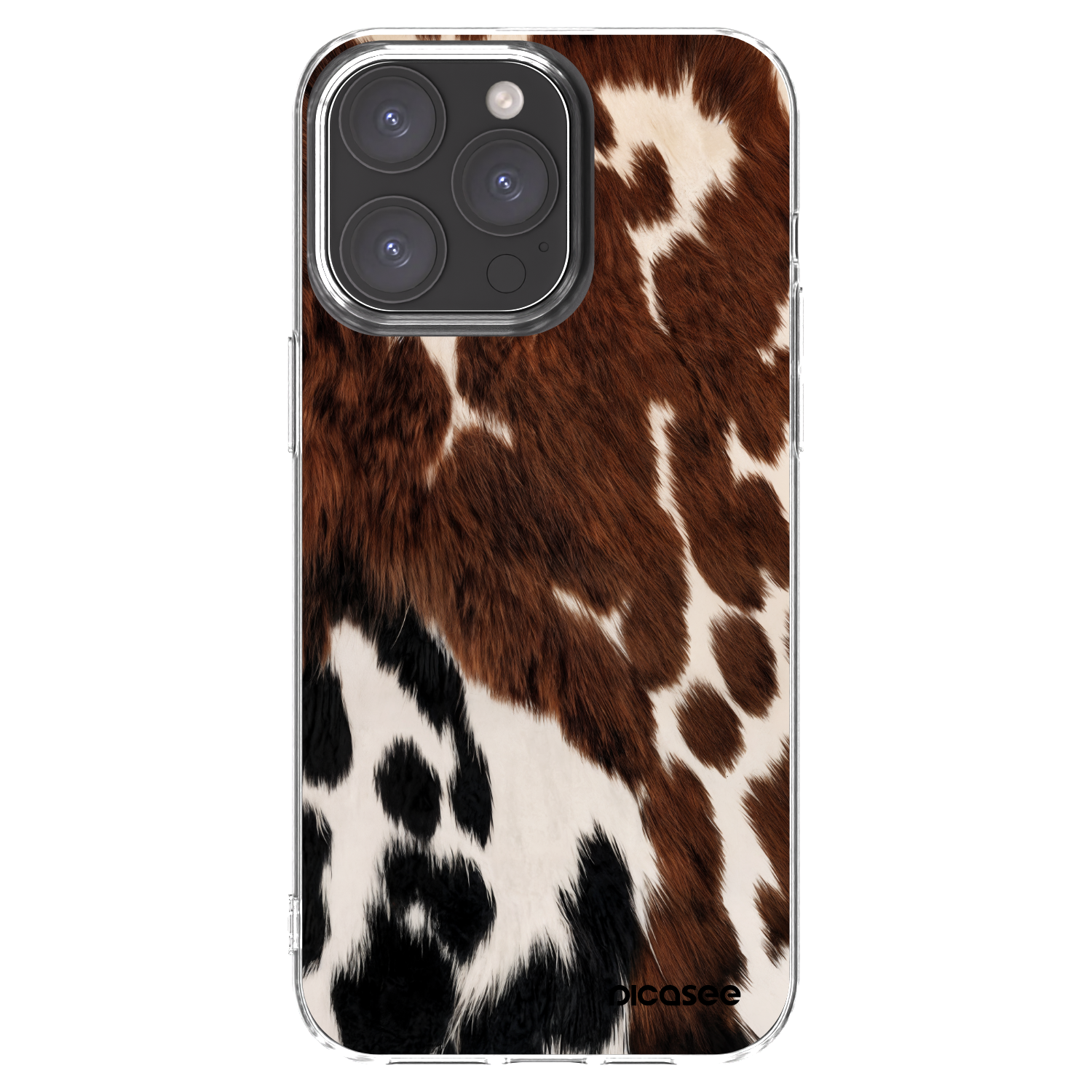 Picasee silikonowe przeźroczyste etui na Apple iPhone 15 Pro Max - Rust