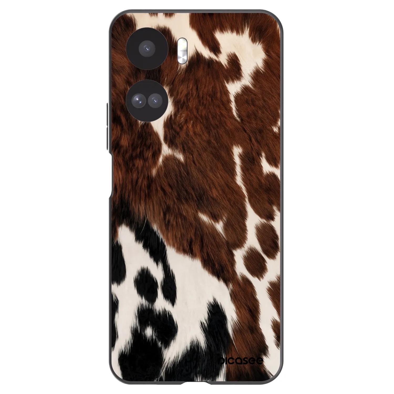 Picasee silikonowe czarne etui na Honor 90 Lite 5G - Rust