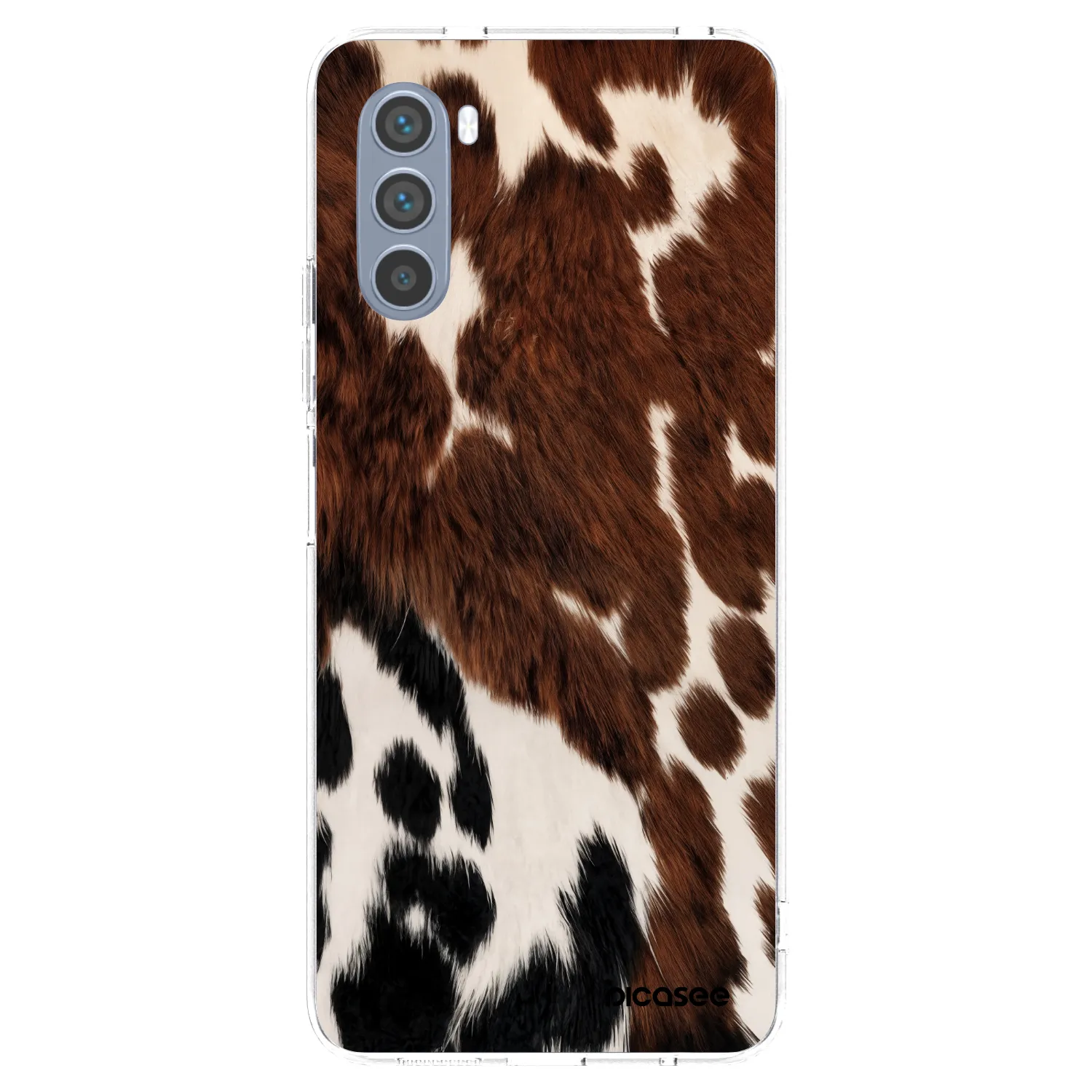 Picasee silikonowe przeźroczyste etui na Motorola Moto G62 - Rust