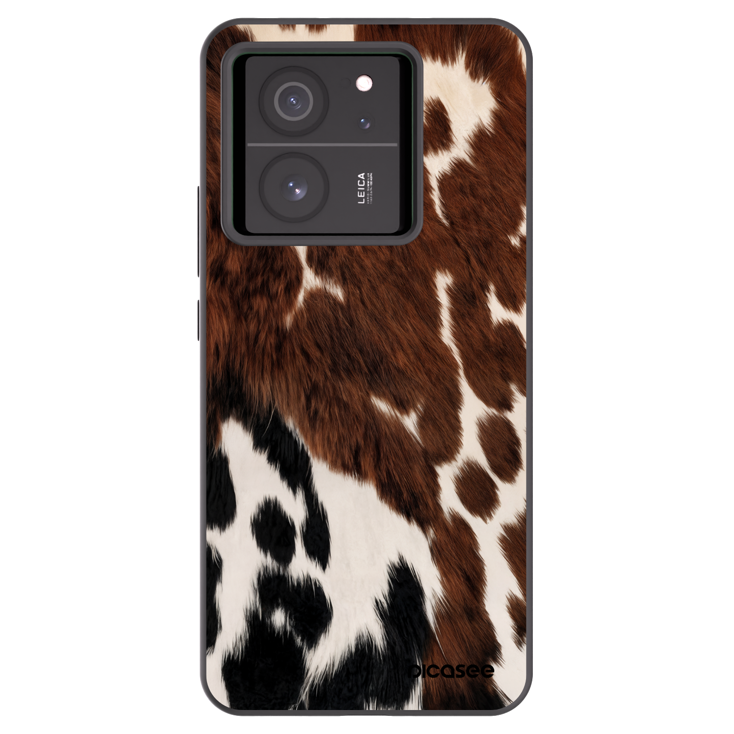 Picasee silikonowe czarne etui na Xiaomi 13T - Rust