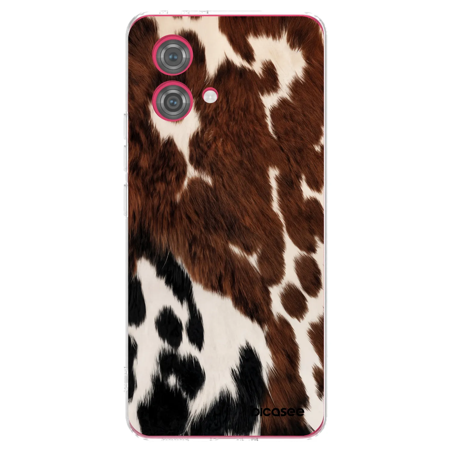 Picasee silikonowe przeźroczyste etui na Motorola Moto G84 5G - Rust