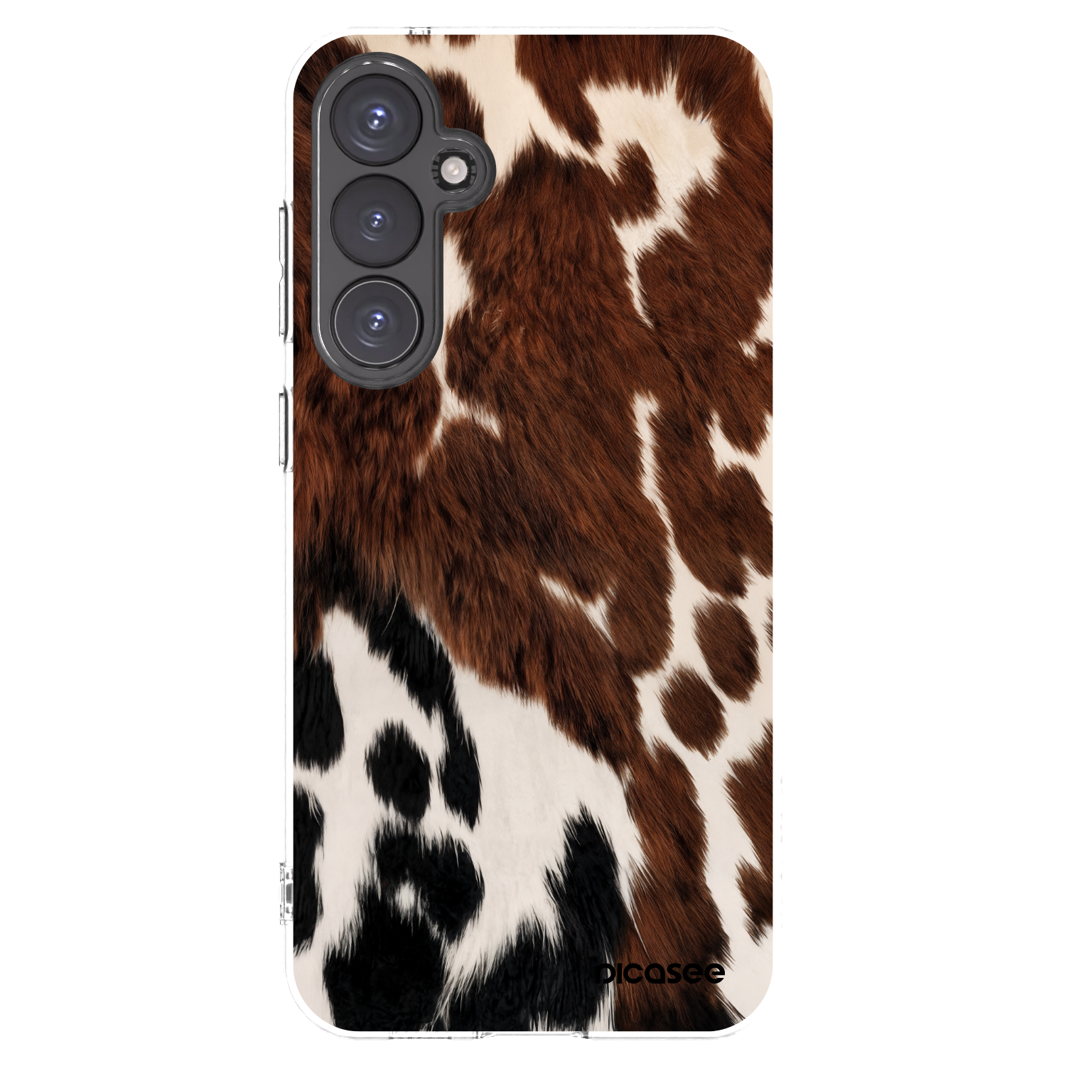 Picasee silikonowe przeźroczyste etui na Samsung Galaxy S23 FE S711B - Rust