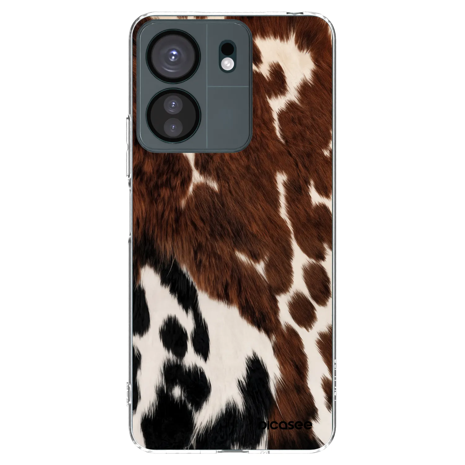 Picasee silikonowe przeźroczyste etui na Xiaomi Redmi 13C 4G - Rust