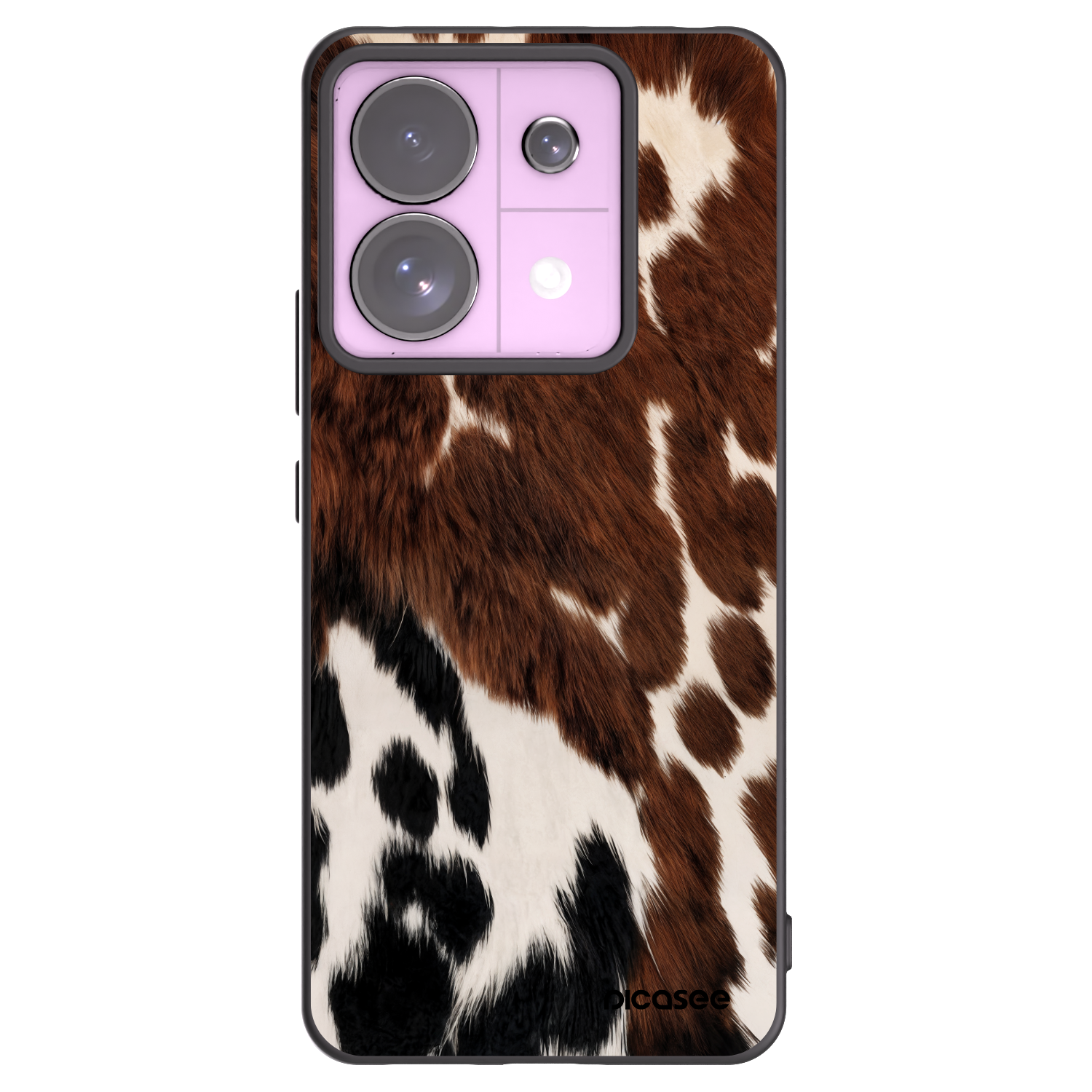 Picasee silikonowe czarne etui na Xiaomi Redmi Note 13 Pro 5G - Rust