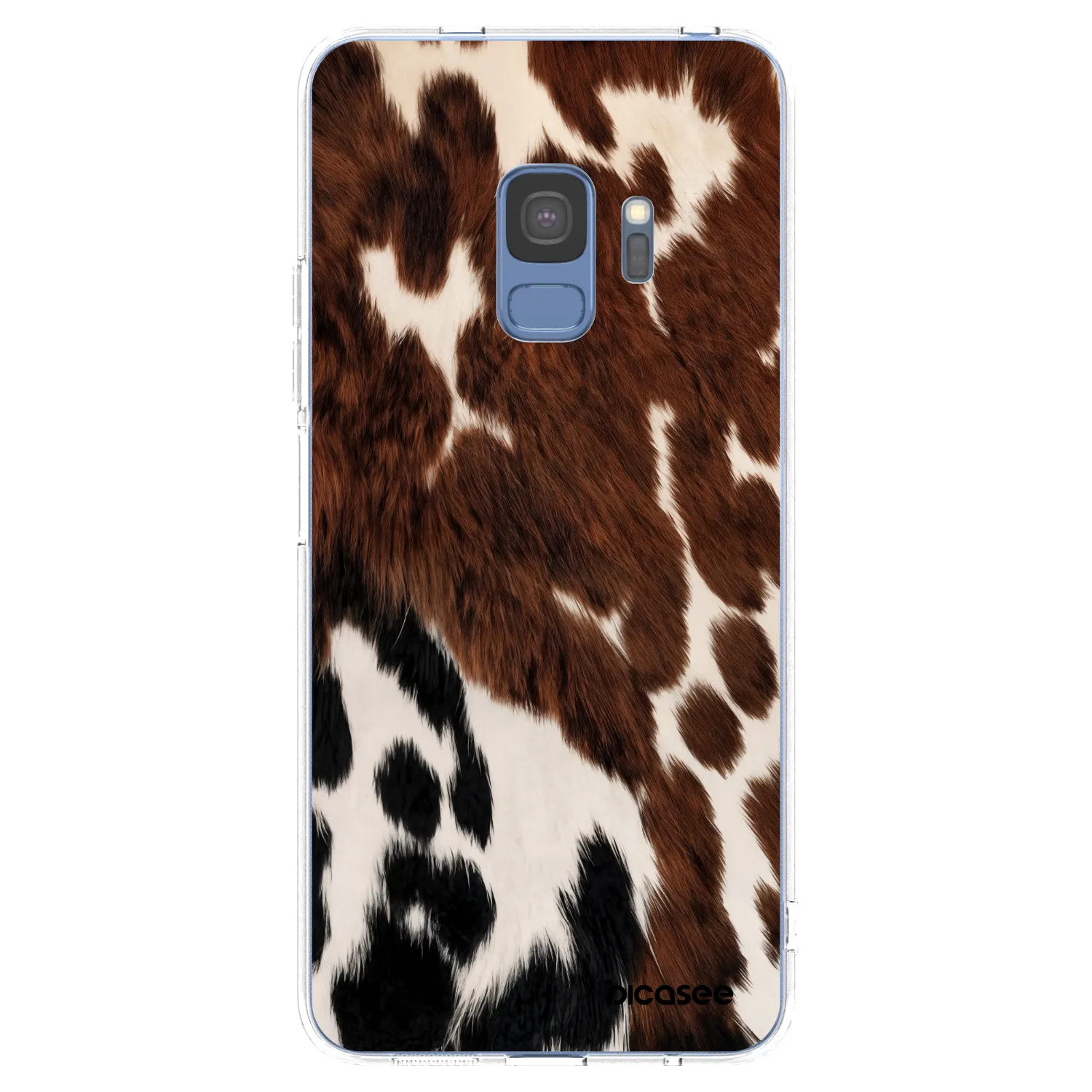 Picasee silikonowe przeźroczyste etui na Samsung Galaxy S9 G960F - Rust