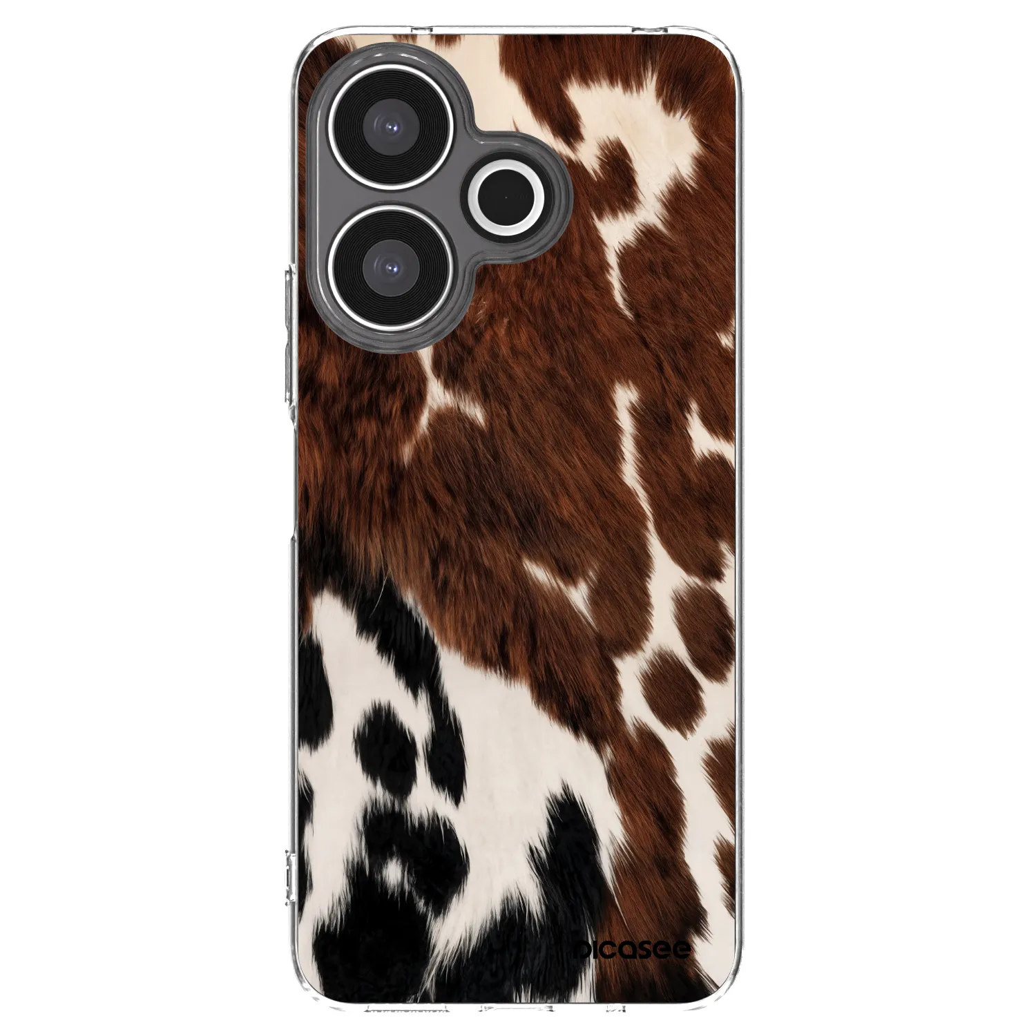 Picasee silikonowe przeźroczyste etui na Xiaomi Redmi 13 4G - Rust