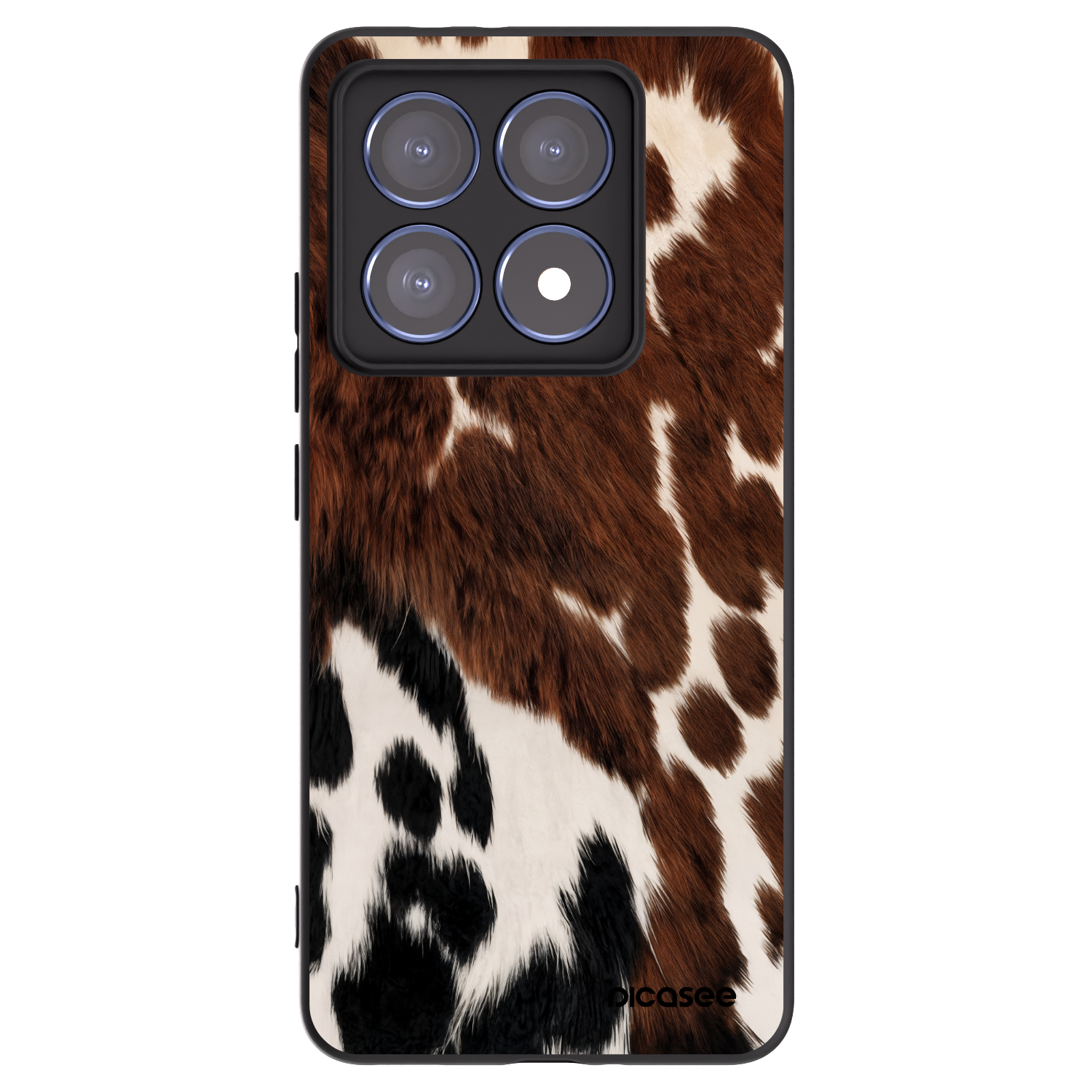 Picasee silikonowe czarne etui na Xiaomi 14T Pro - Rust