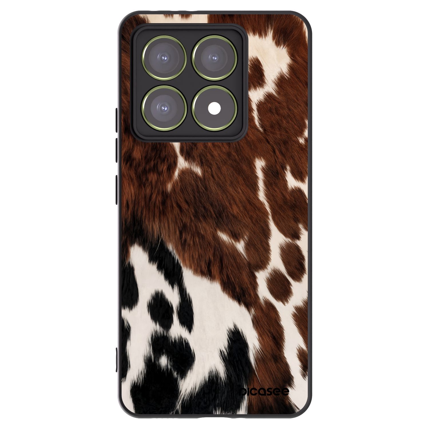 Picasee silikonowe czarne etui na Xiaomi 14T - Rust
