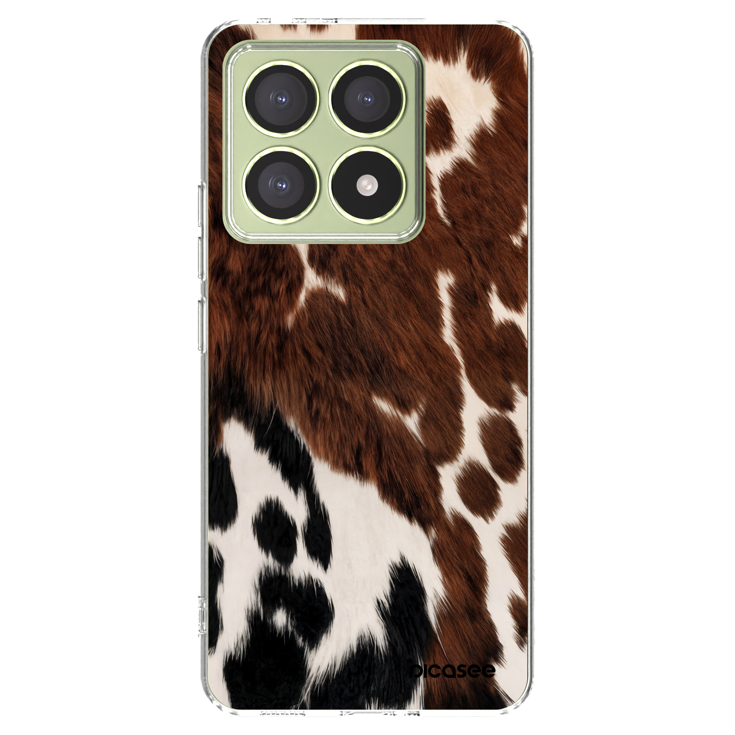 Picasee silikonowe przeźroczyste etui na Xiaomi 14T - Rust