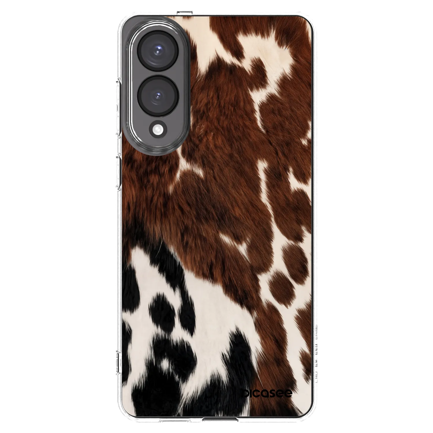 Picasee silikonowe przeźroczyste etui na Samsung Galaxy S25 Edge 5G - Rust
