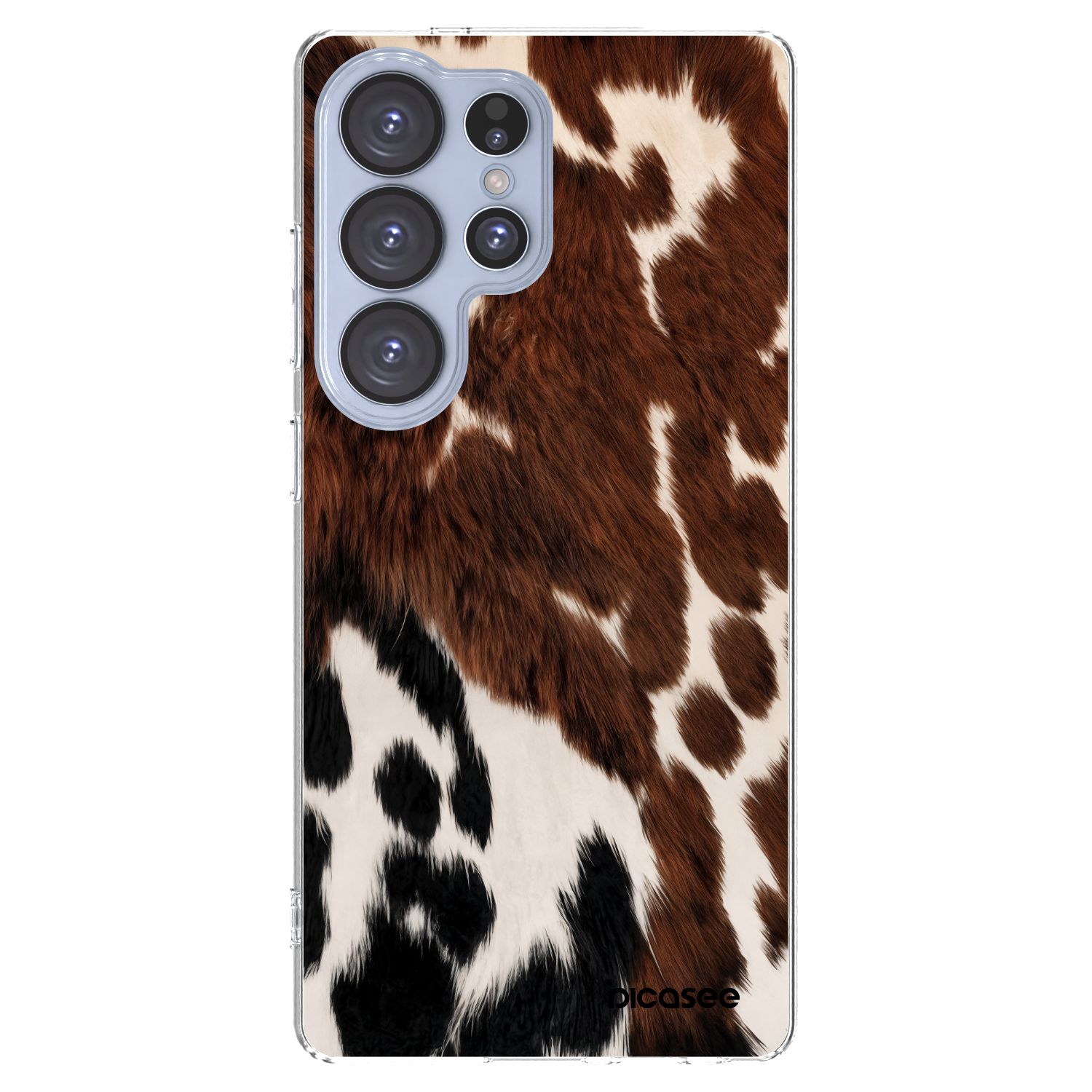 Picasee silikonowe przeźroczyste etui na Samsung Galaxy S25 Ultra 5G - Rust