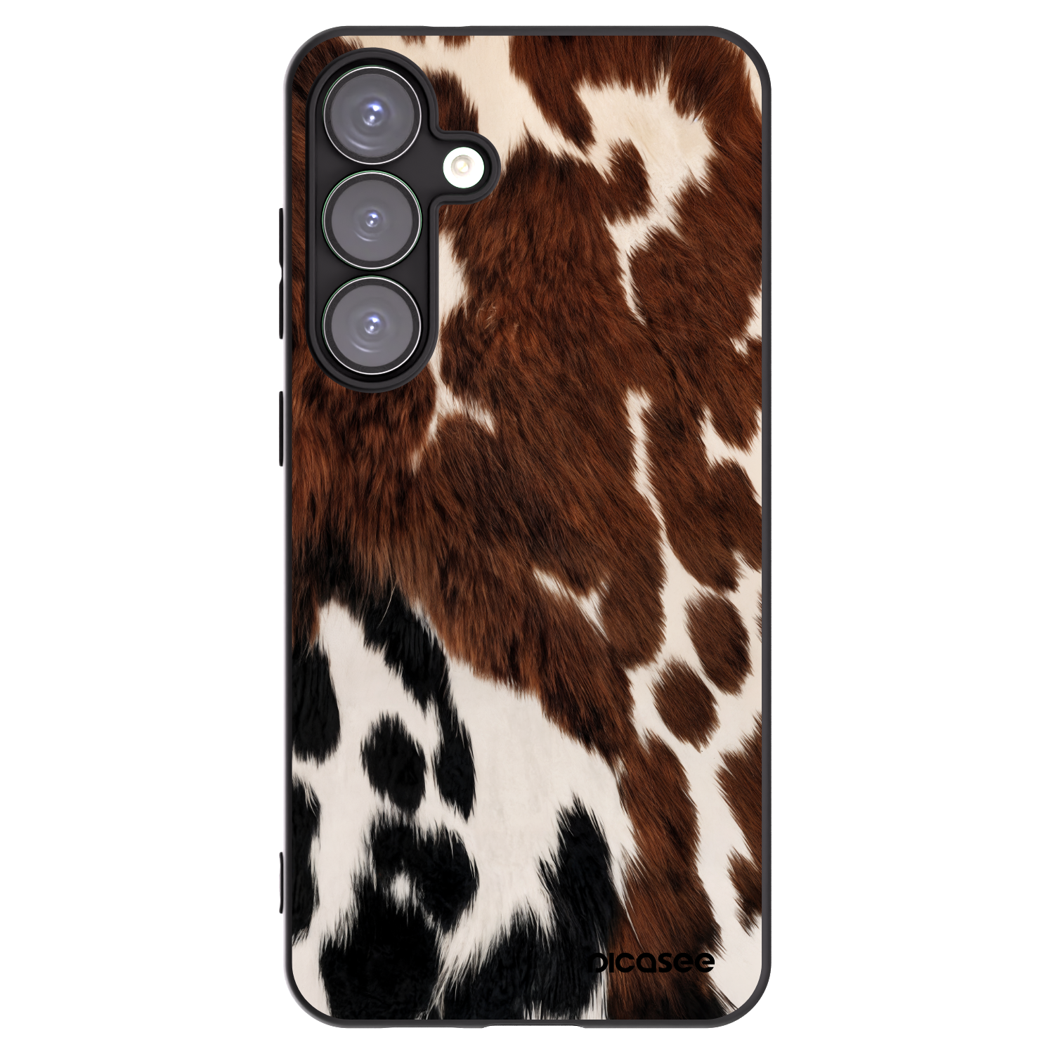 Picasee silikonowe czarne etui na Samsung Galaxy S25+ 5G - Rust