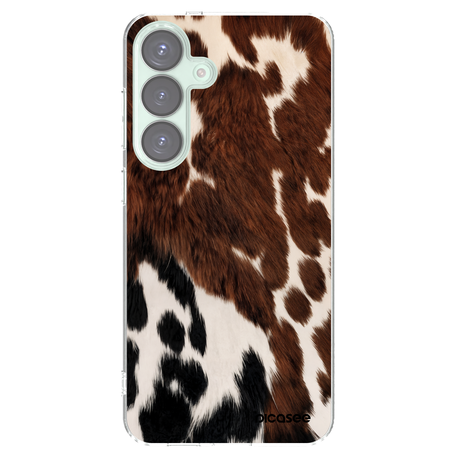 Picasee silikonowe przeźroczyste etui na Samsung Galaxy S25+ 5G - Rust
