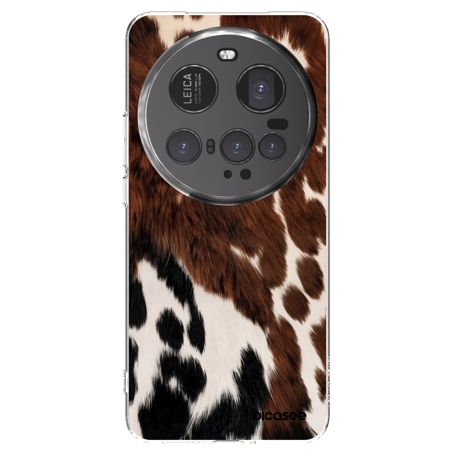 Picasee silikonowe przeźroczyste etui na Xiaomi 15 Ultra - Rust