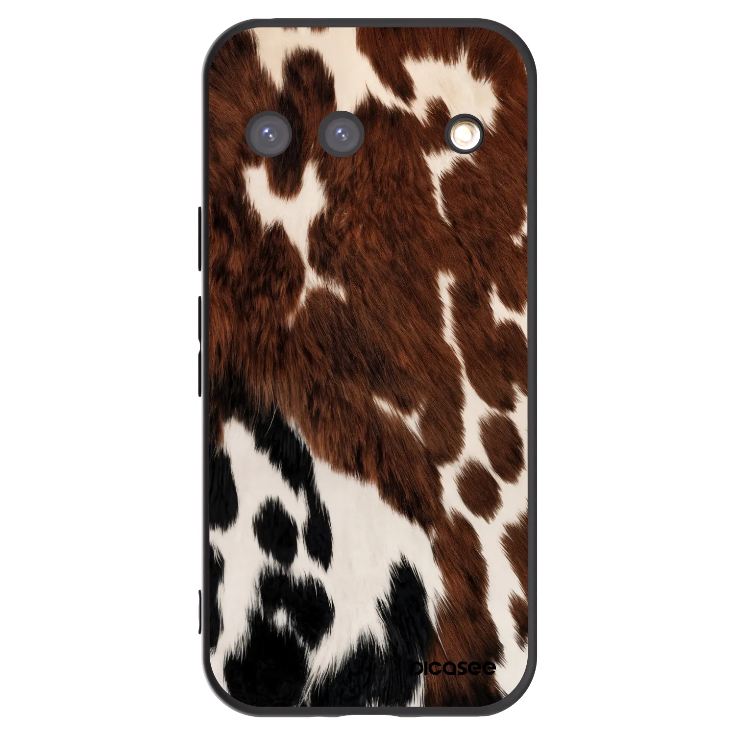 Picasee silikonowe czarne etui na Google Pixel 9 - Rust