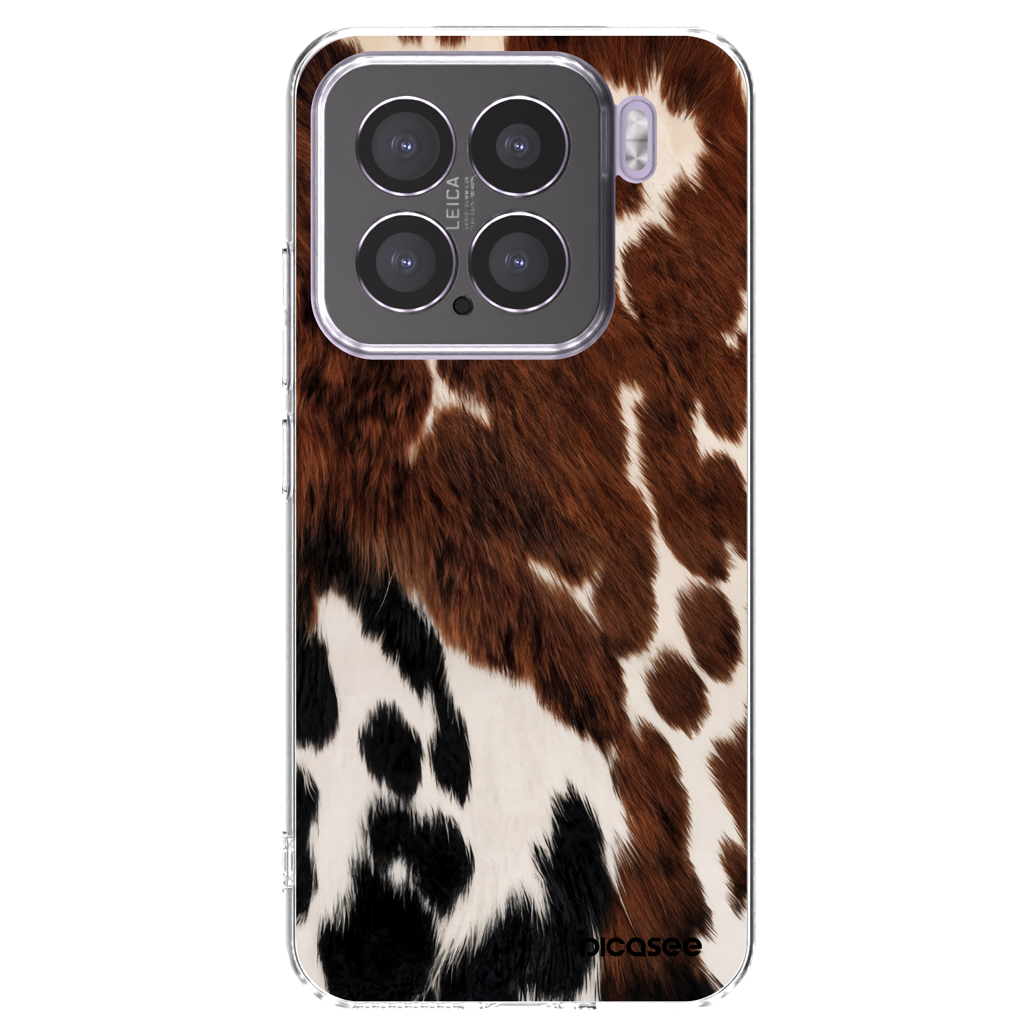 Picasee silikonowe przeźroczyste etui na Xiaomi 15 - Rust