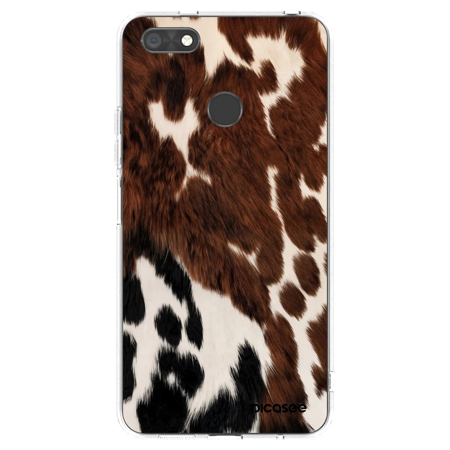 Picasee silikonowe przeźroczyste etui na Huawei P9 Lite Mini - Rust