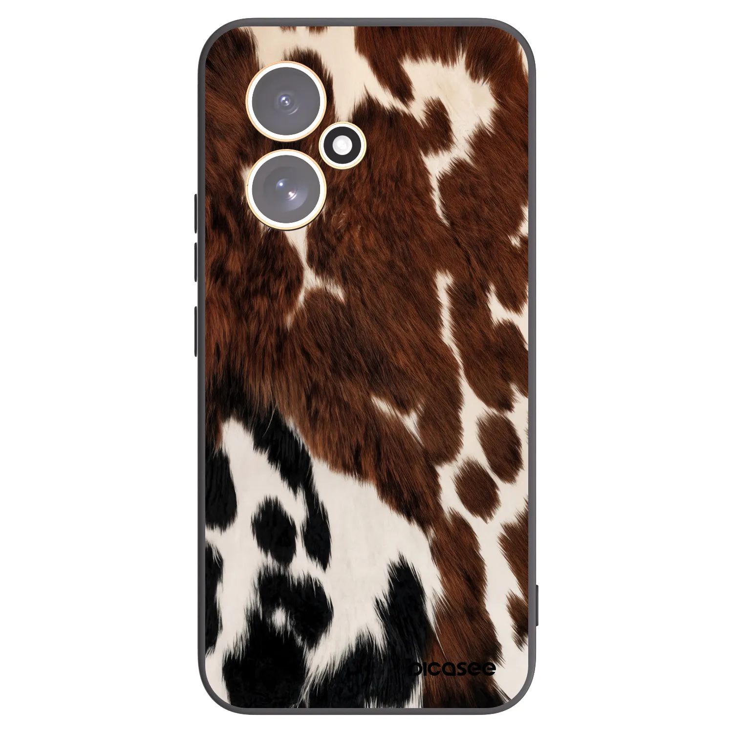 Picasee silikonowe czarne etui na Honor 400 5G - Rust