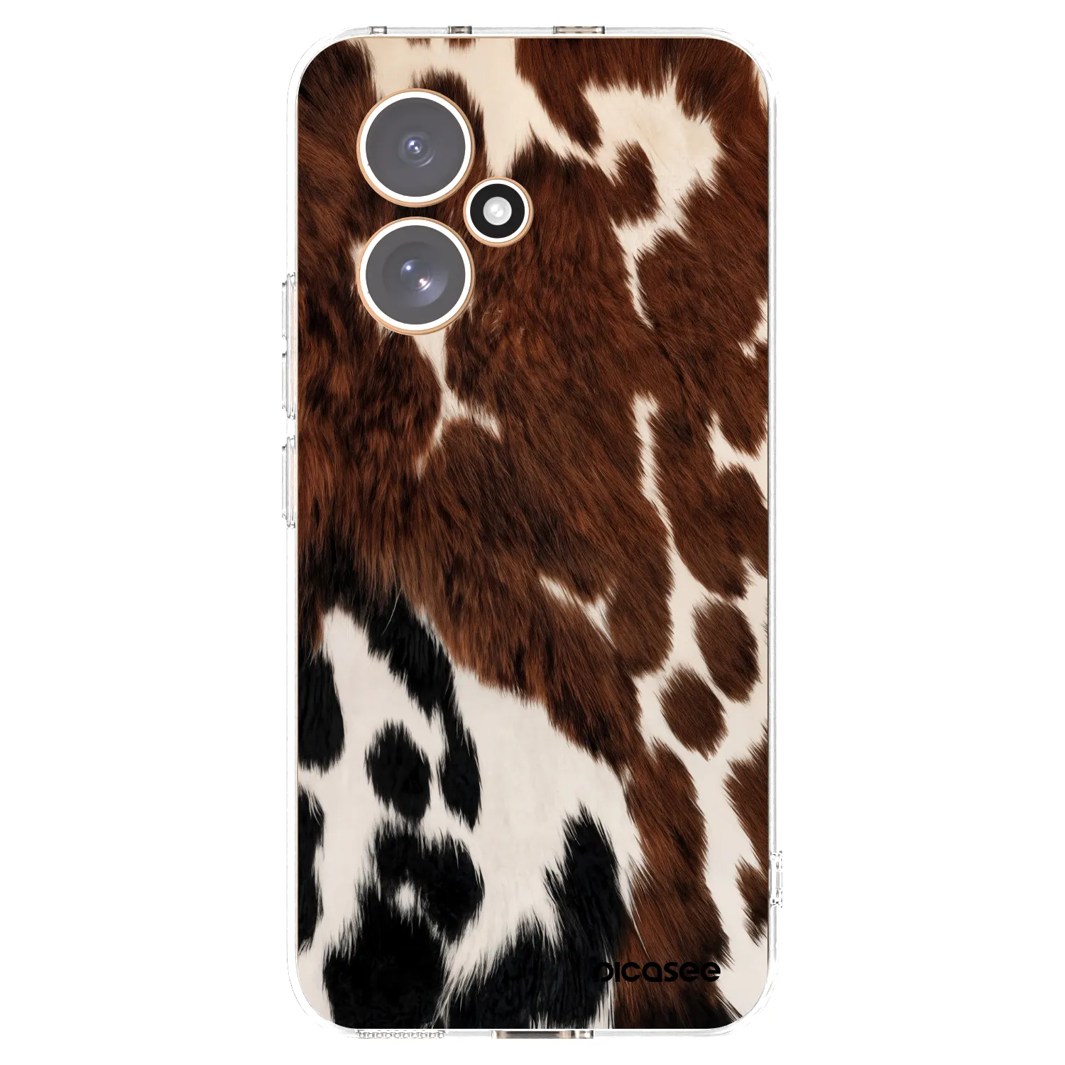 Picasee silikonowe przeźroczyste etui na Honor 400 5G - Rust