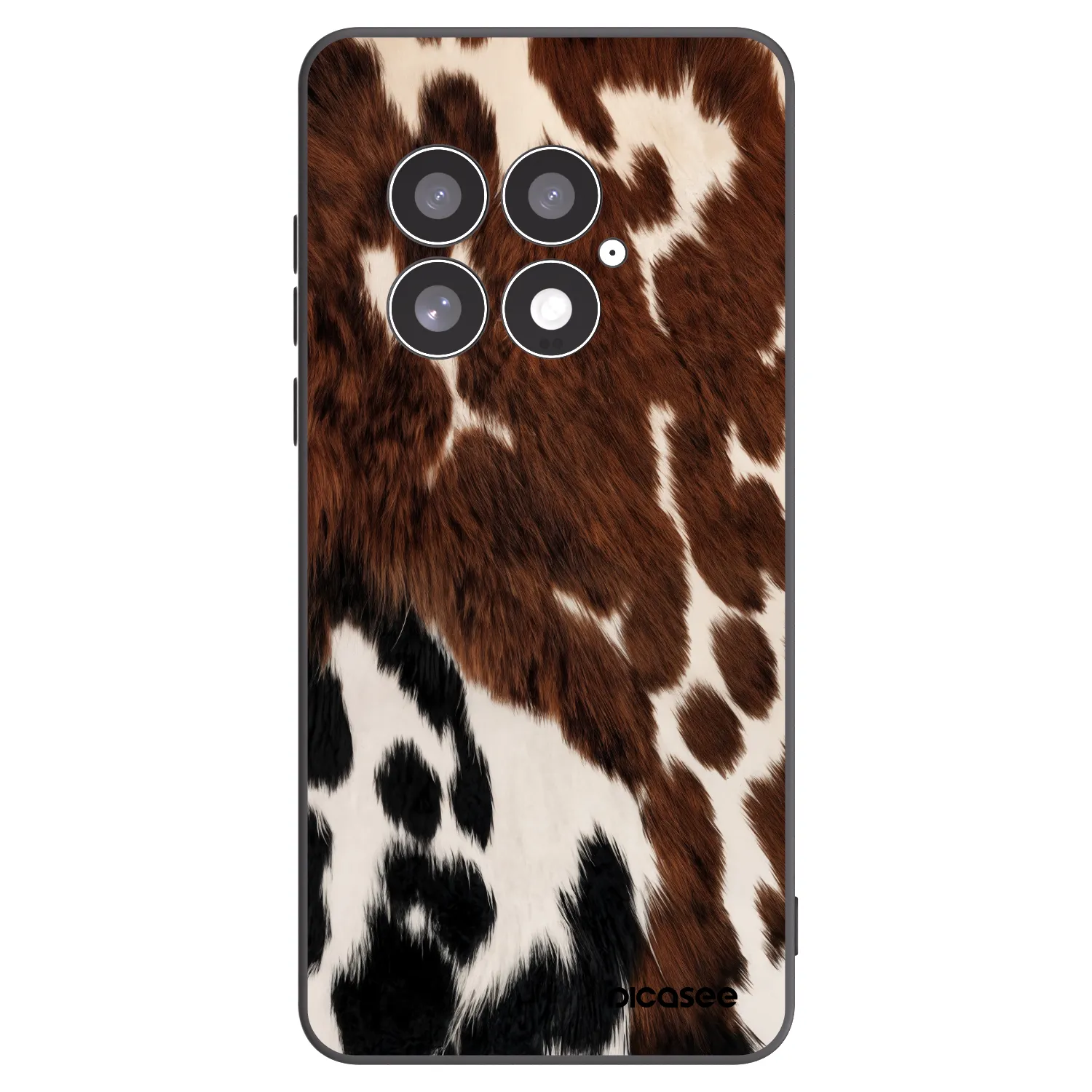 Picasee silikonowe czarne etui na OnePlus 13 5G - Rust