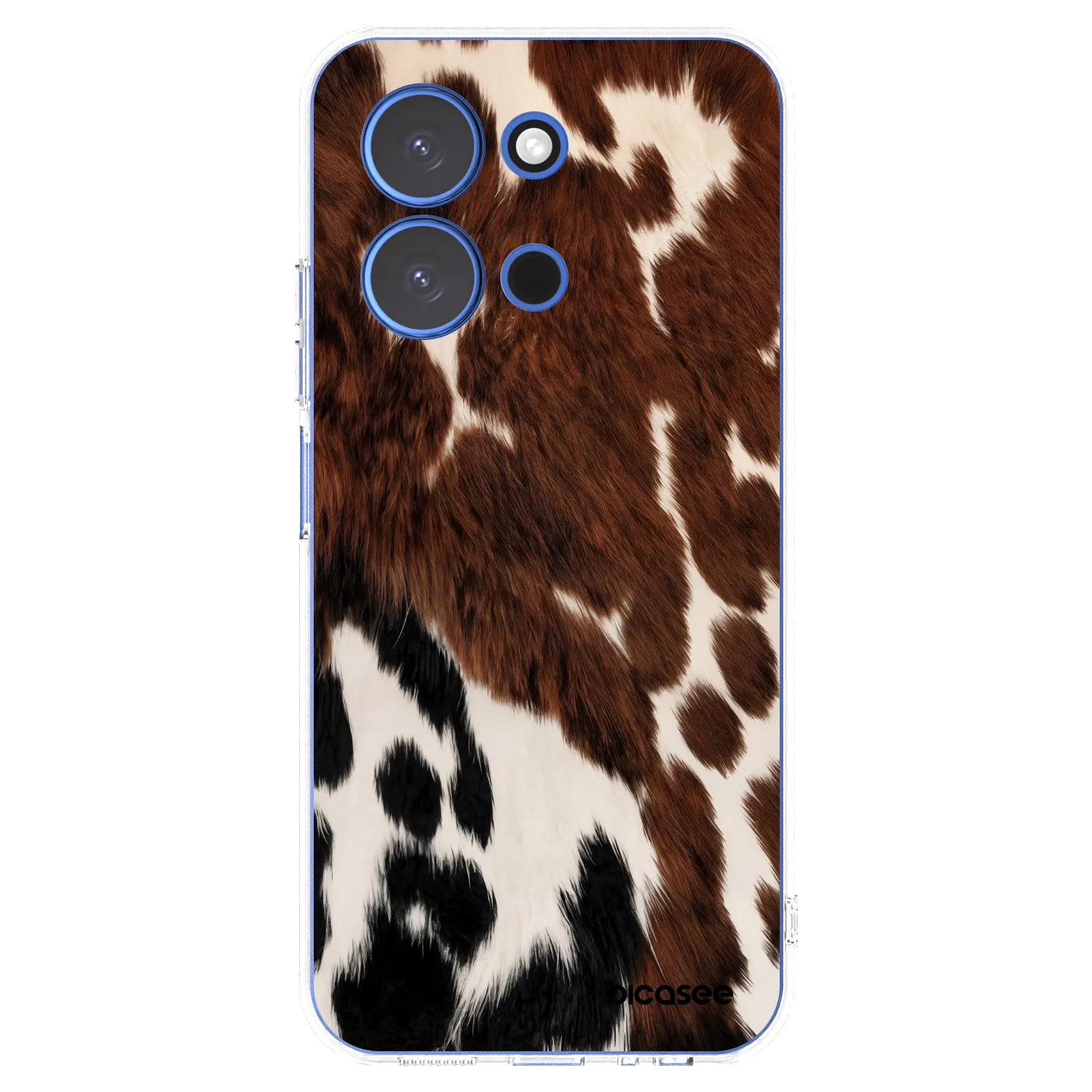 Picasee silikonowe przeźroczyste etui na Xiaomi Redmi 15C 4G - Rust