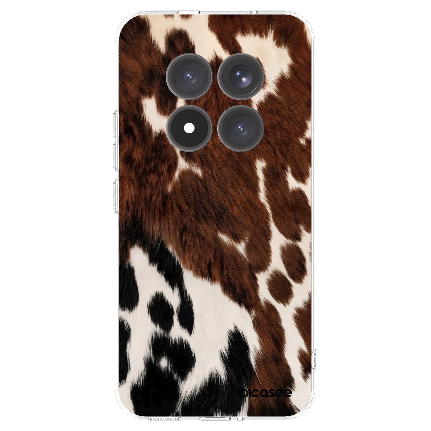 Picasee silikonowe przeźroczyste etui na Xiaomi Redmi Note 15 Pro+ - Rust