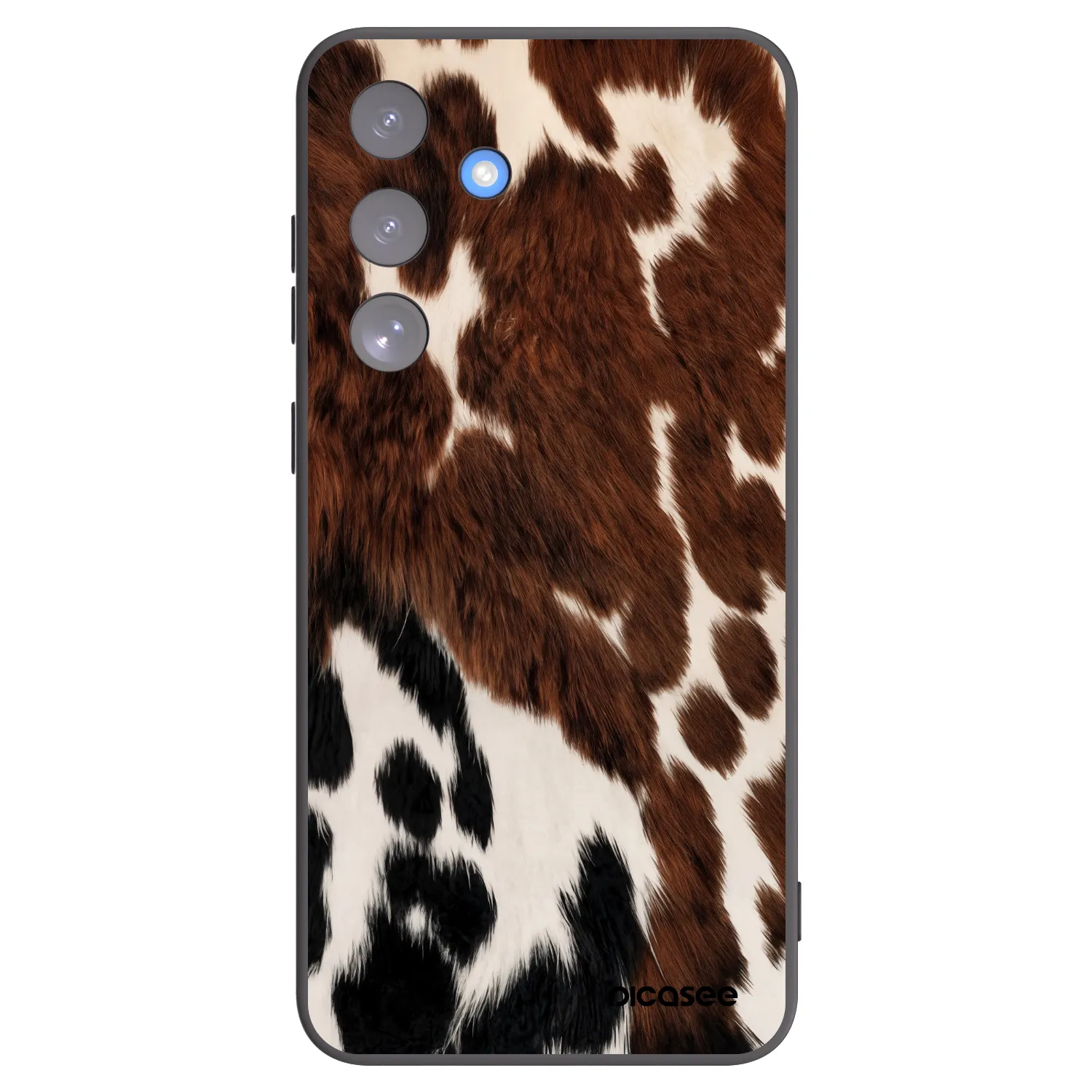 Picasee silikonowe czarne etui na Samsung Galaxy S25 FE 5G - Rust