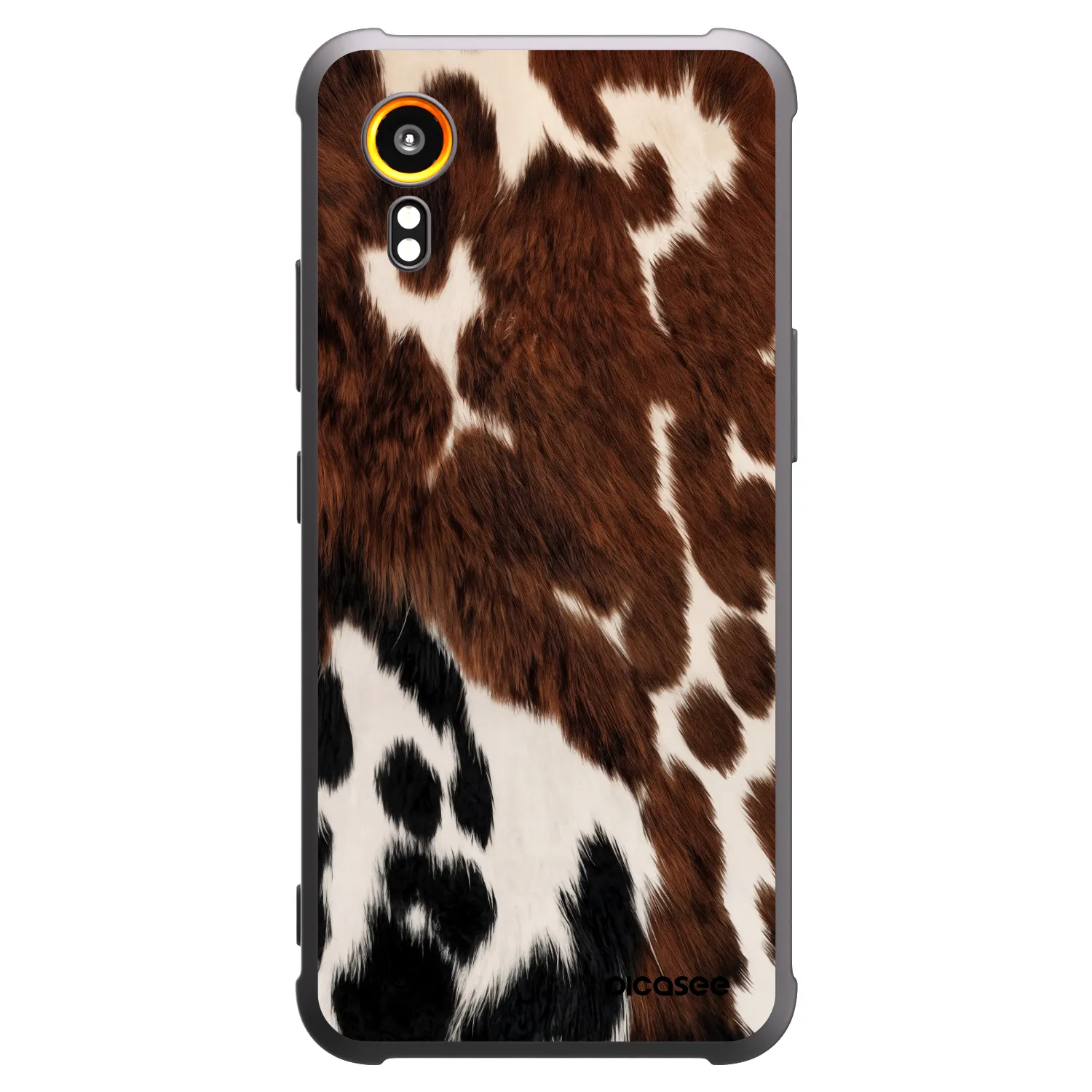 Picasee silikonowe czarne etui na Samsung Galaxy Xcover 7 - Rust