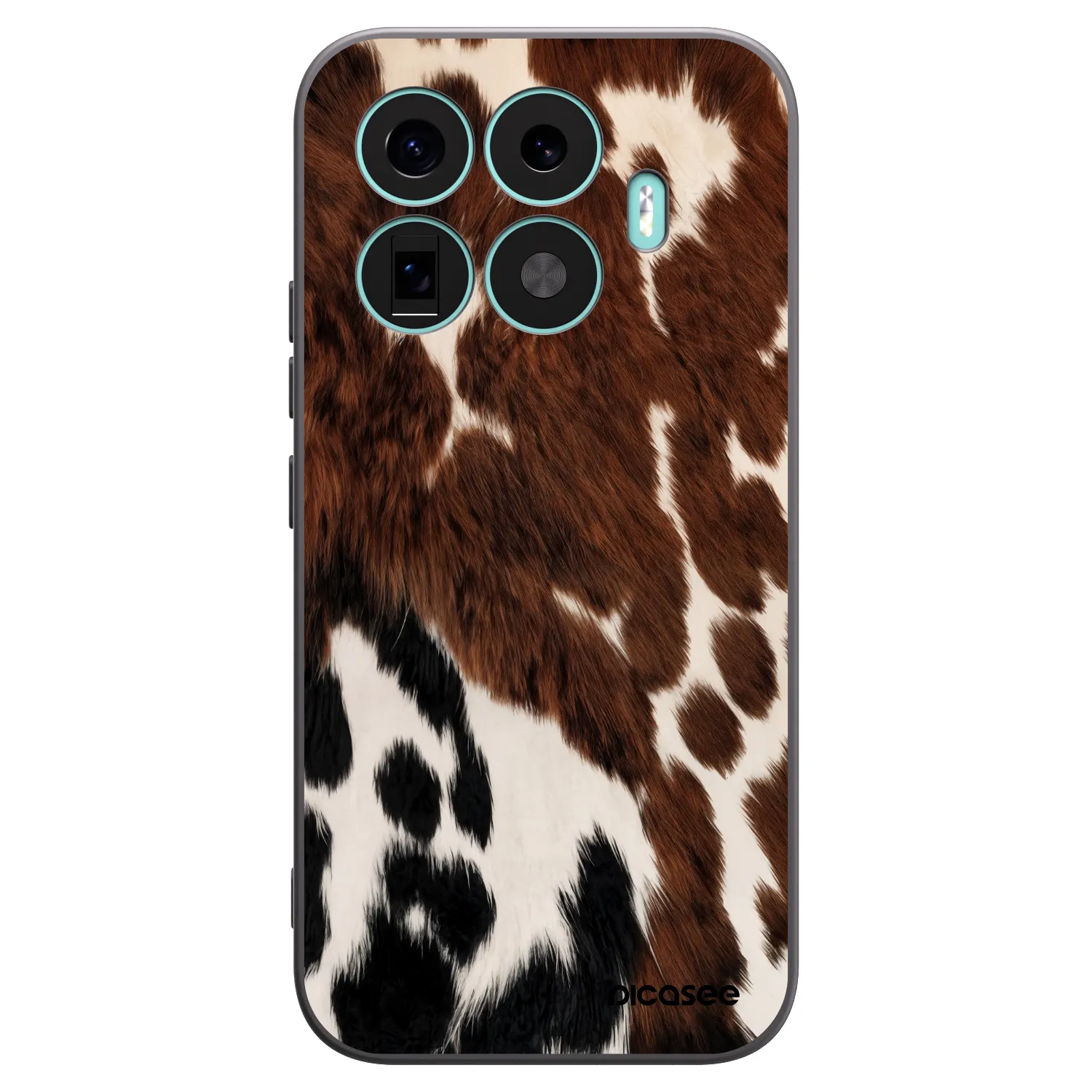 Picasee silikonowe czarne etui na Xiaomi 17T - Rust