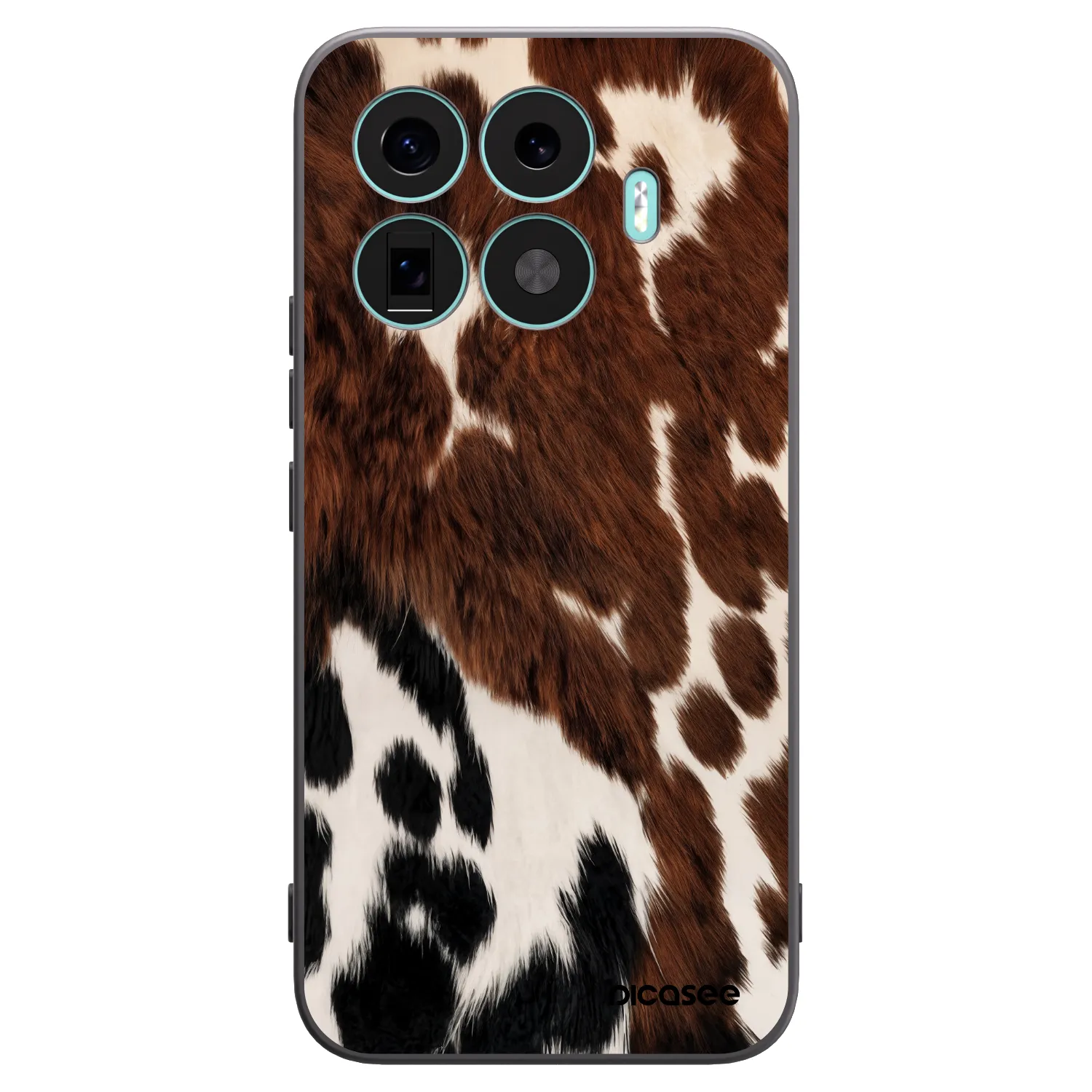 Picasee silikonowe czarne etui na Xiaomi 17T Pro - Rust