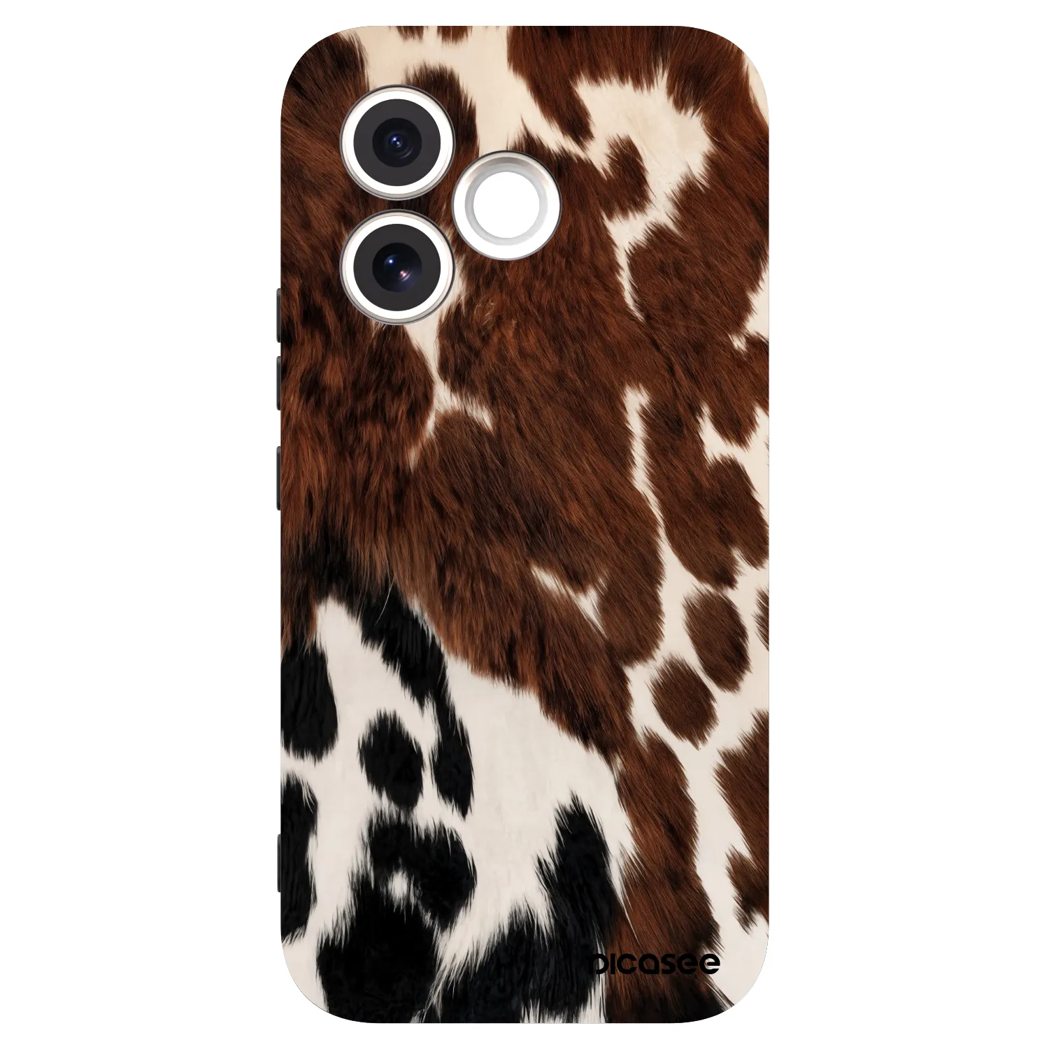 Picasee silikonowe czarne etui na Honor 600 Lite - Rust