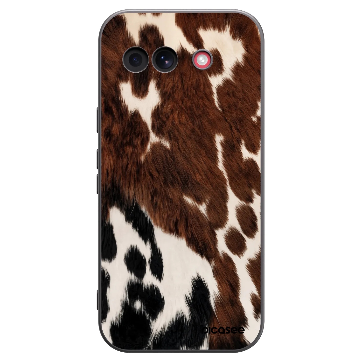 Picasee silikonowe czarne etui na Google Pixel 10a - Rust