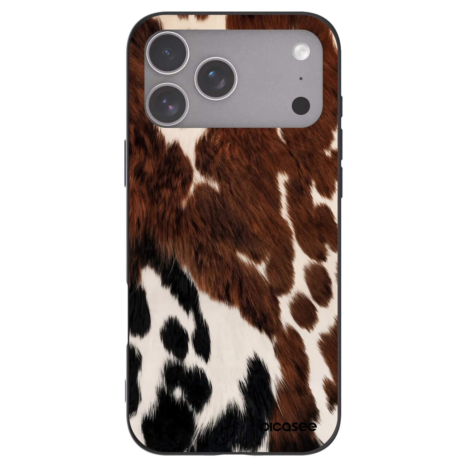Picasee silikonowe czarne etui na Apple iPhone 18 Pro Max - Rust