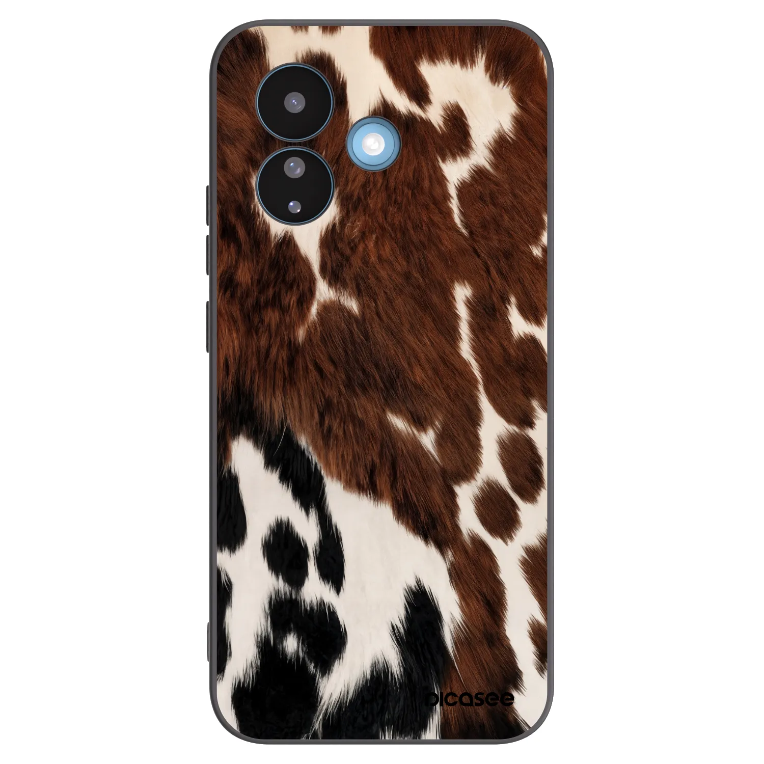 Picasee silikonowe czarne etui na Xiaomi Redmi Note 17 Pro 5G - Rust