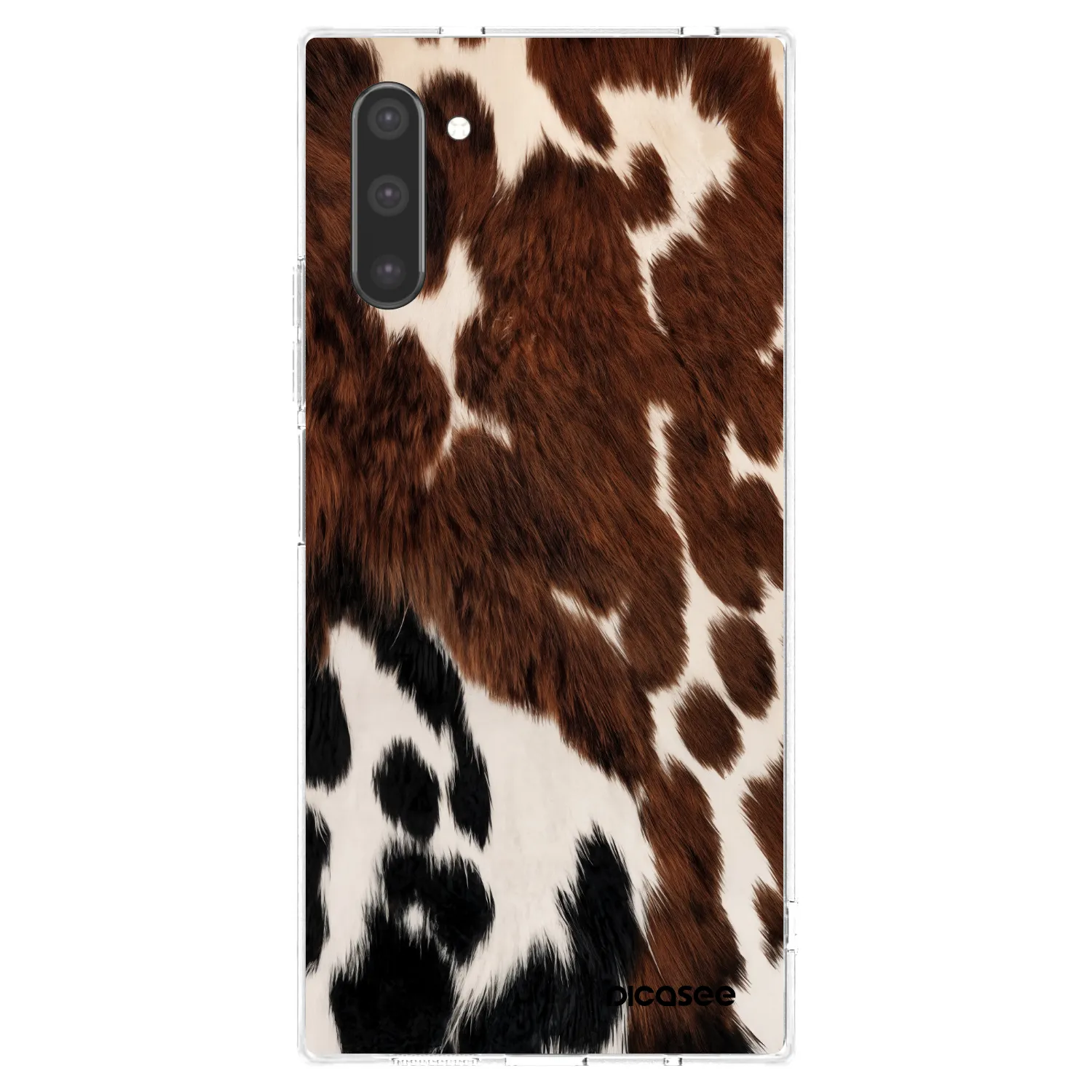 Picasee silikonowe przeźroczyste etui na Samsung Galaxy Note 10 N970F - Rust