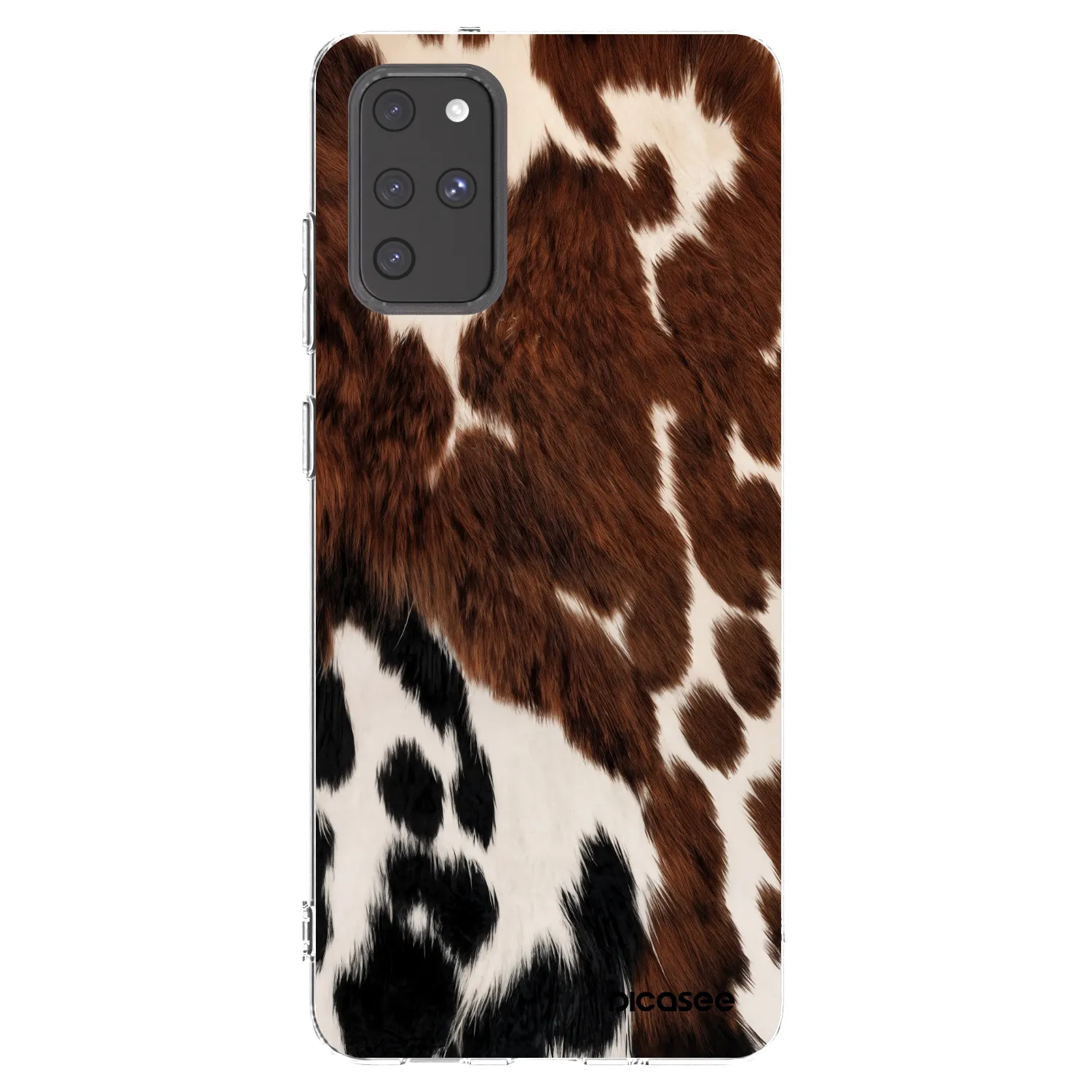 Picasee silikonowe przeźroczyste etui na Samsung Galaxy S20+ G985F - Rust