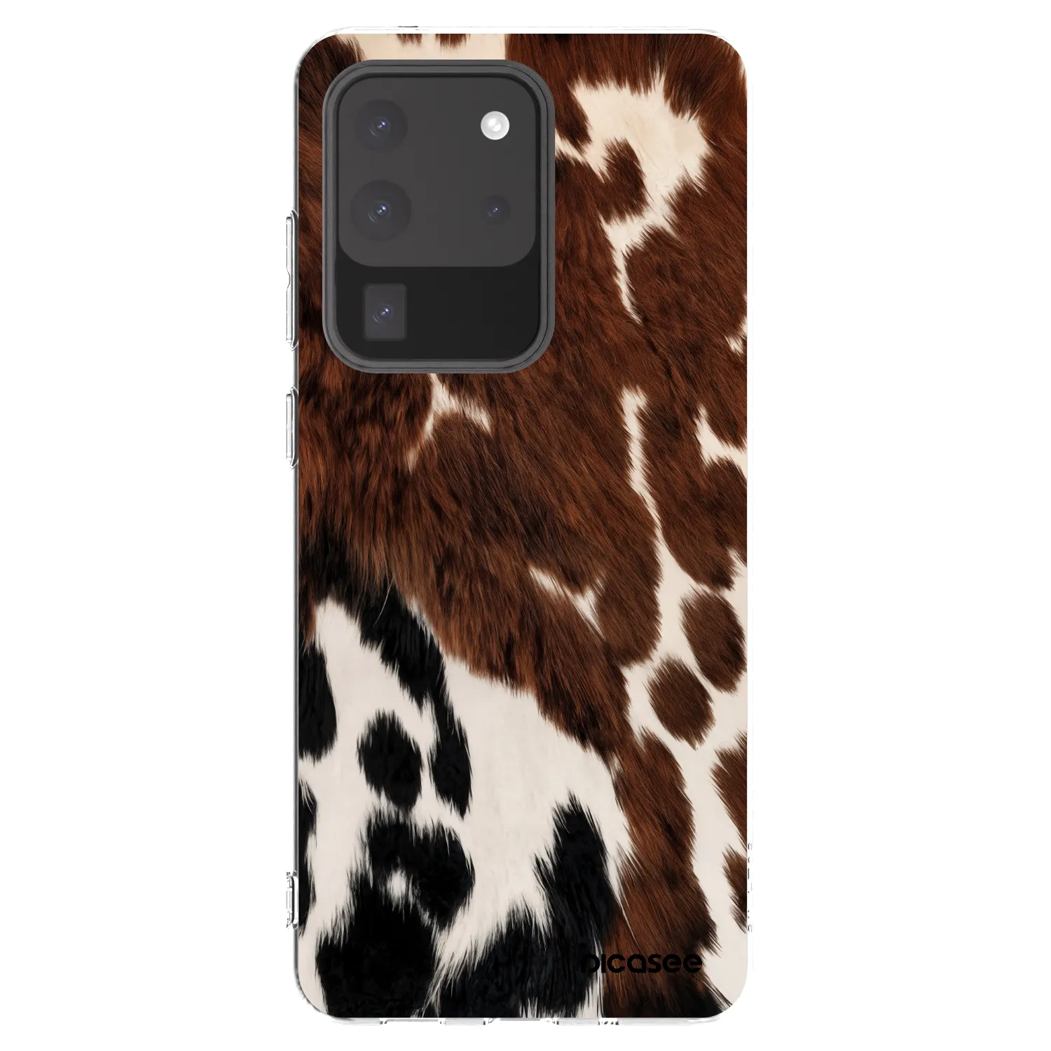 Picasee silikonowe przeźroczyste etui na Samsung Galaxy S20 Ultra 5G G988F - Rust