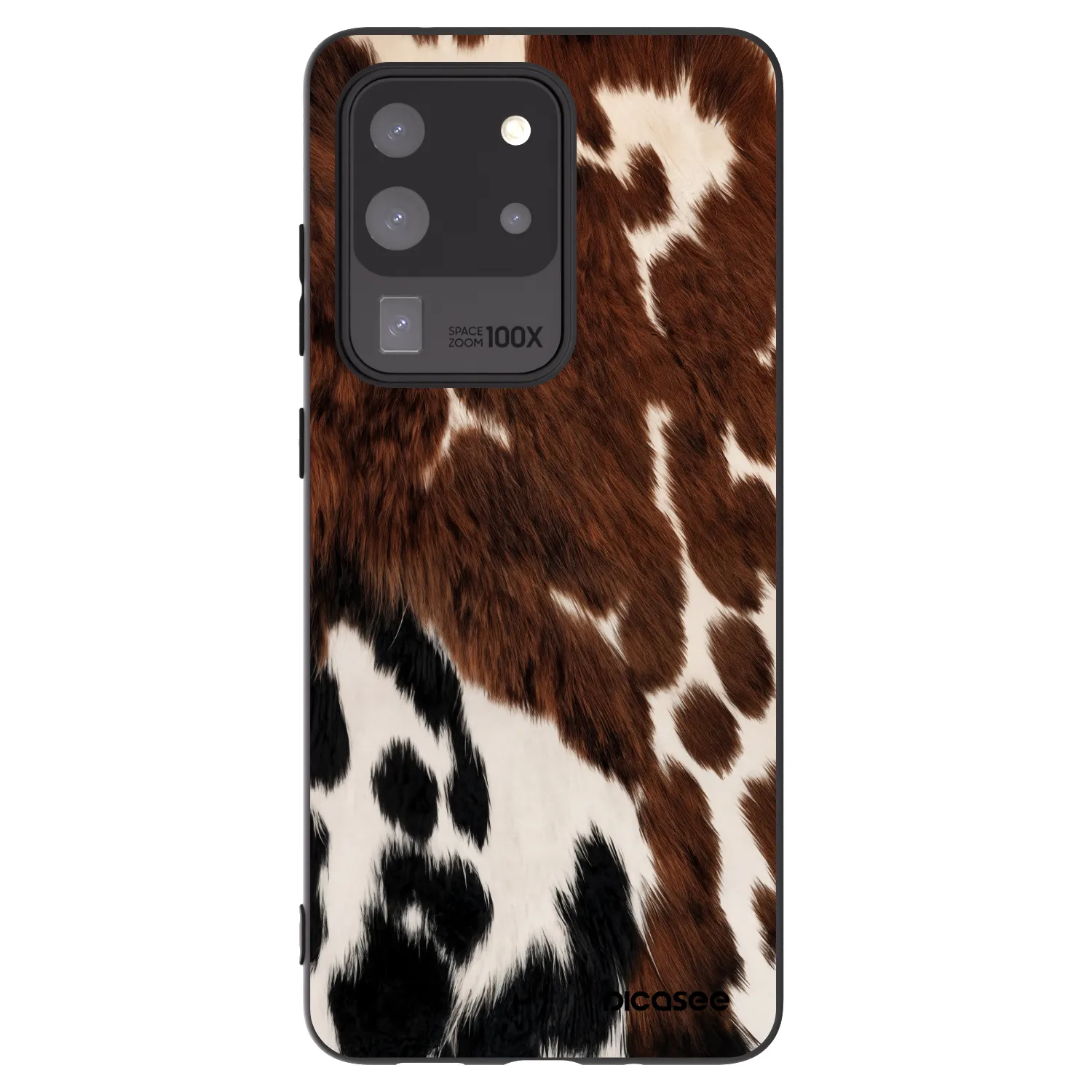 Picasee silikonowe czarne etui na Samsung Galaxy S20 Ultra 5G G988F - Rust