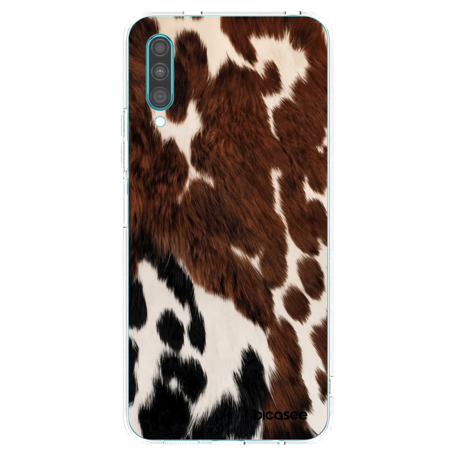 Picasee silikonowe przeźroczyste etui na Samsung Galaxy A30s A307F - Rust