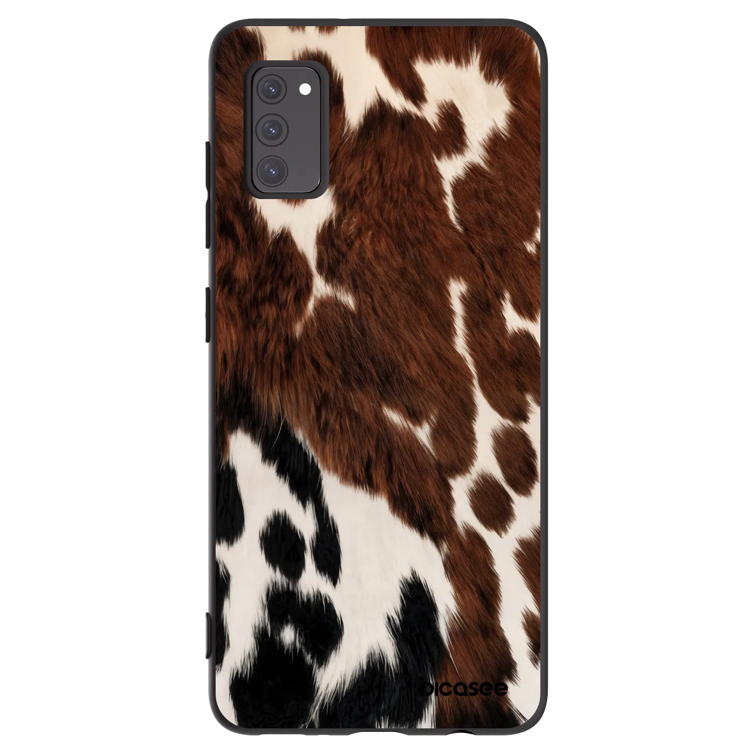 Picasee silikonowe czarne etui na Samsung Galaxy A41 A415F - Rust