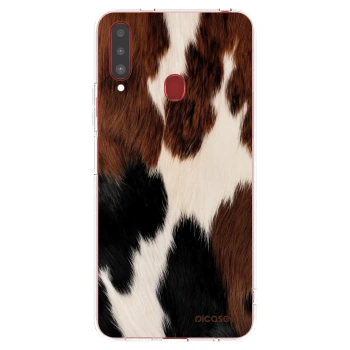 Picasee silikonowe przeźroczyste etui na Samsung Galaxy A20s - Rodeo