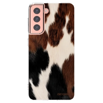 Picasee silikonowe przeźroczyste etui na Samsung Galaxy S21 5G G991B - Rodeo
