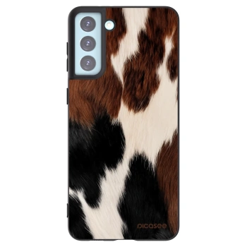 Picasee silikonowe czarne etui na Samsung Galaxy S21+ 5G G996F - Rodeo