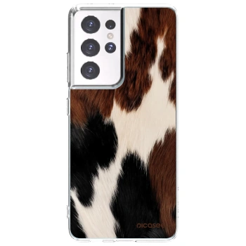 Picasee silikonowe przeźroczyste etui na Samsung Galaxy S21 Ultra 5G G998B - Rodeo