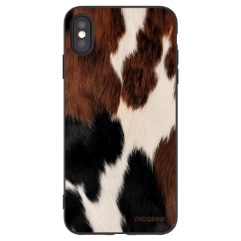 Picasee silikonowe czarne etui na Apple iPhone XS Max - Rodeo