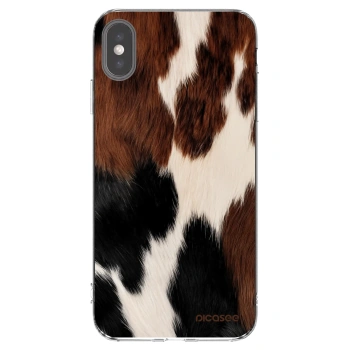 Picasee silikonowe przeźroczyste etui na Apple iPhone XS Max - Rodeo