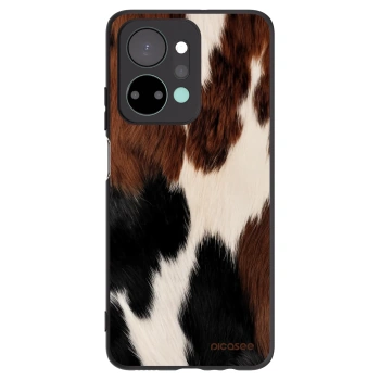 Picasee silikonowe czarne etui na Honor X7a - Rodeo