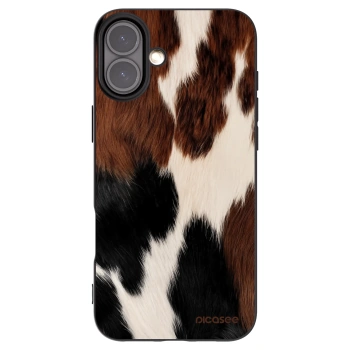Picasee silikonowe czarne etui na Apple iPhone 16 Plus - Rodeo